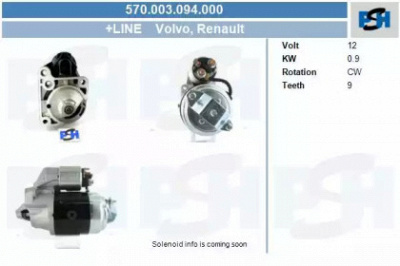 CV PSH 570003094000 -  Стартер